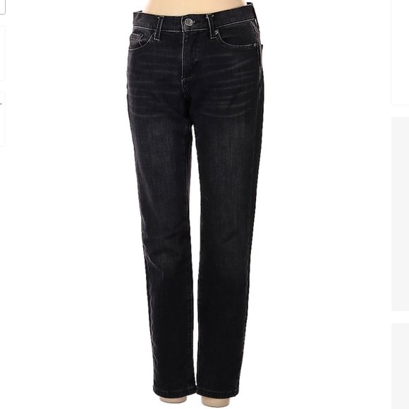 Banana Republic Denim - BANANA REPUBLIC black jean denim pants size 26 women's